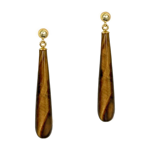 Tiger's Eye Swing Earrings