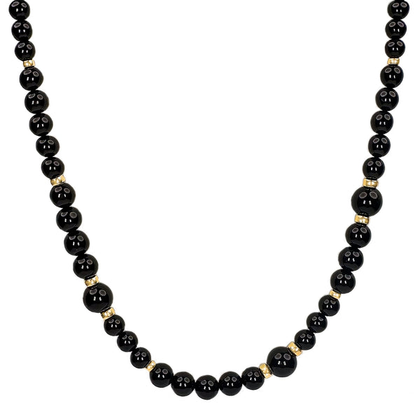 Black Onyx Balance Necklace