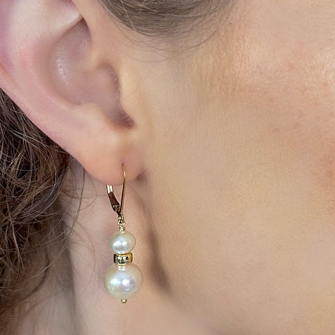 Pearl Balance Earrings