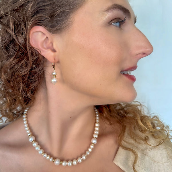 Pearl Balance Earrings