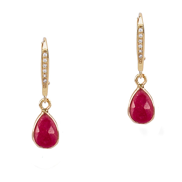 Ruby Romance Earrings