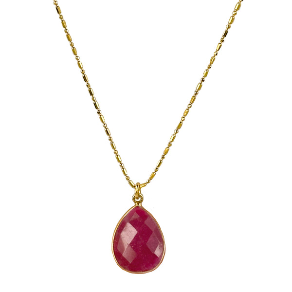 Heart of Ruby Pendant