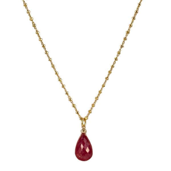 Radiant Ruby Pendant