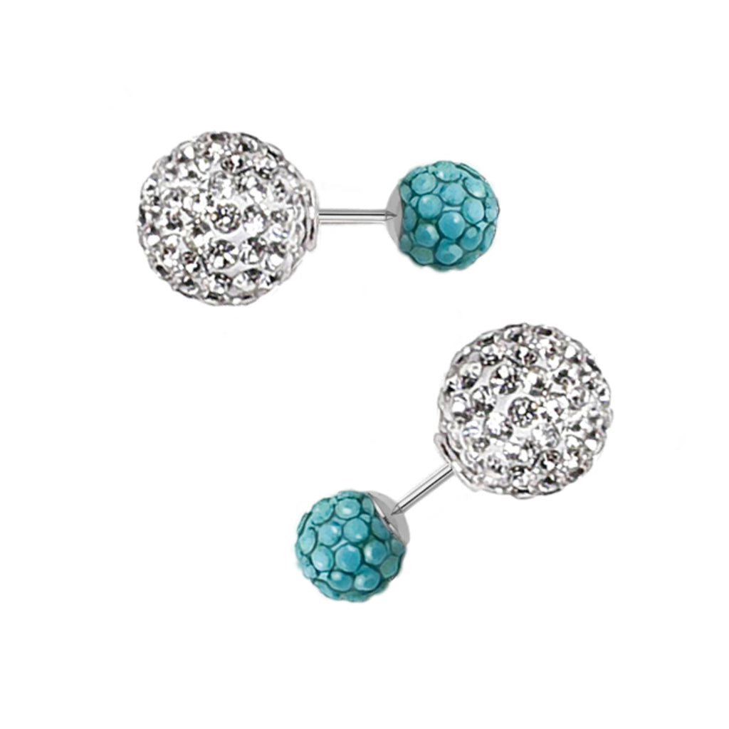 Dagen Crystal Ball Earring Backs