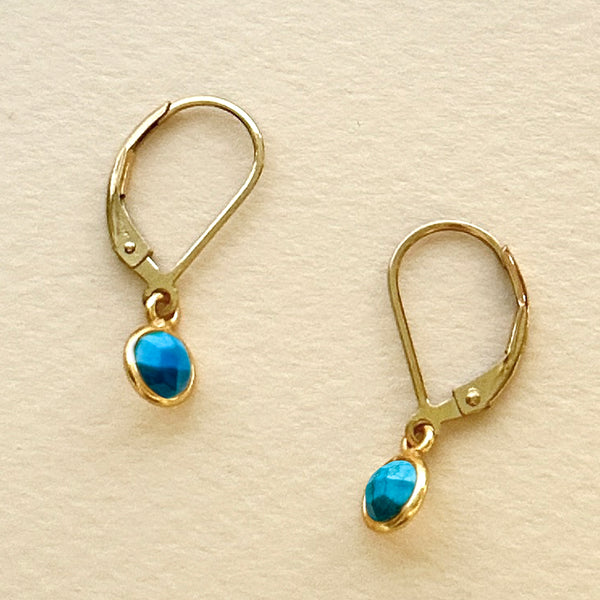Turquoise Doublet Earrings