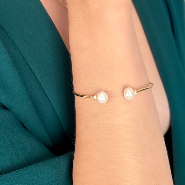 Double Pearl Cuff