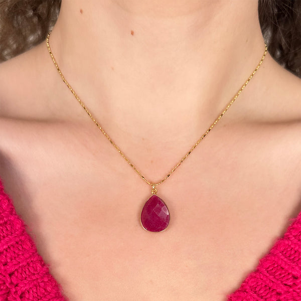 Heart of Ruby Pendant