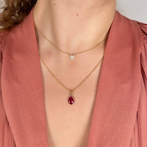 Ruby Romance Pendant