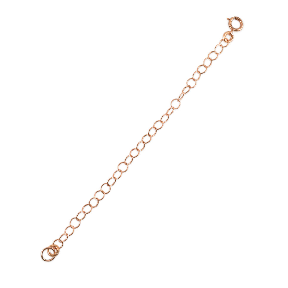  Necklace Extender Rose Gold Necklace Extenders 925 Sterling  Silver Extenders for Necklaces Rose Gold Chain Extender for Women Bracelet  Extender Rose Gold Necklace Extension 2inch 4inch 6inch