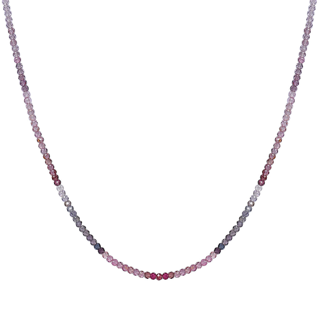 Racines Celeste transformable necklace with spinels, pearls, pink sapphires  and diamonds, Chaumet